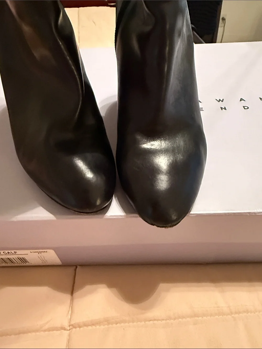 Neiman Marcus Eldora Over-the-Knee Boots in Black